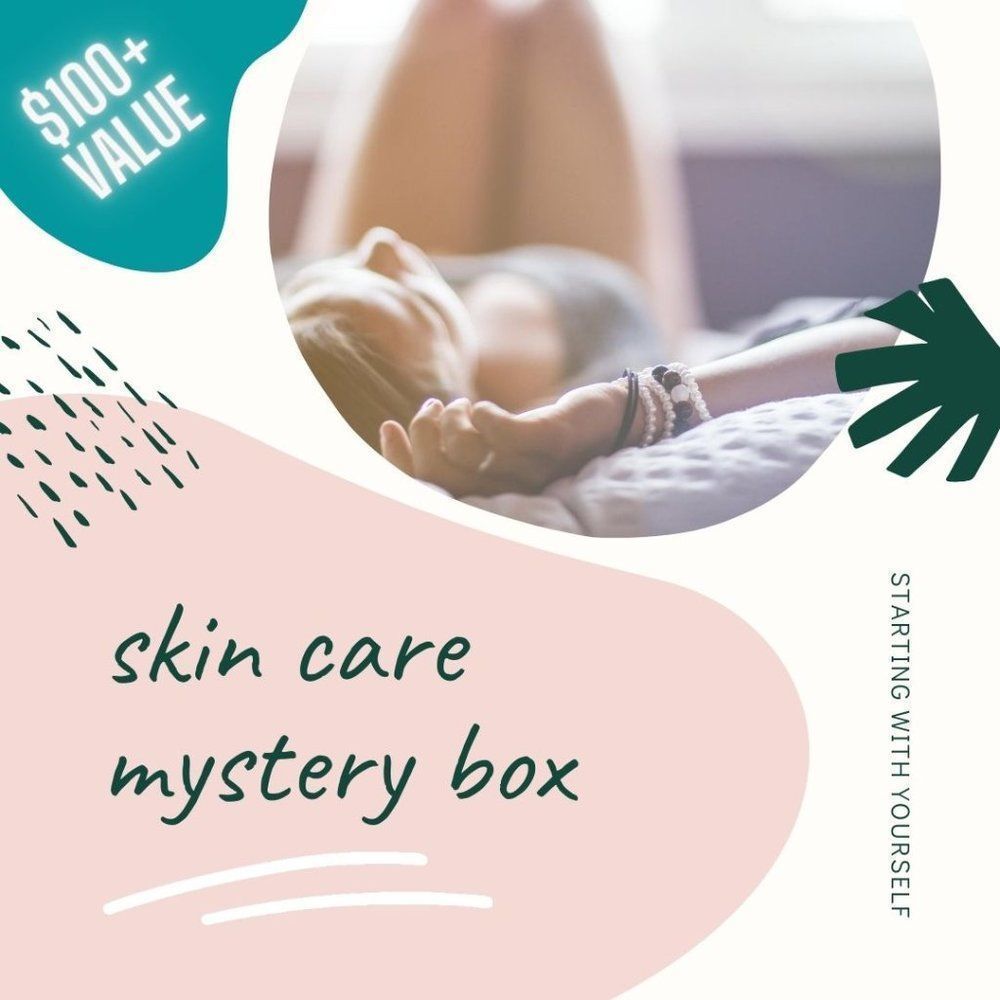 NEW AUTHENTIC HIGH END MYSTERY SKIN CARE BOX